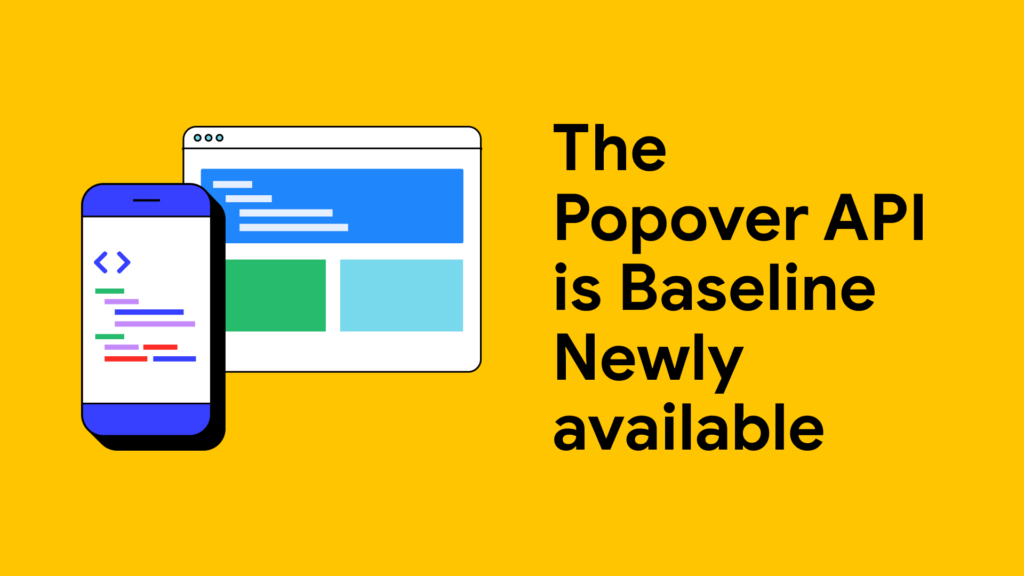 A API do Popover está agora a linha de base recentemente disponível | Blog | web.dev 25 A API do Popover está agora a linha de base recentemente disponível | Blog | web.dev