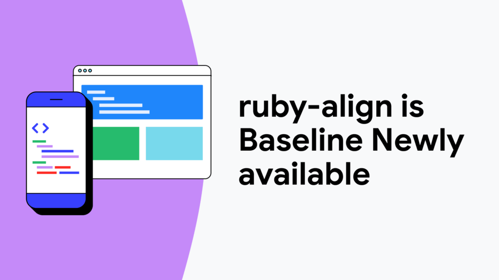 Ruby-Align é a linha de base recentemente disponível | Artigos | web.dev 45 Ruby-Align é a linha de base recentemente disponível | Artigos | web.dev