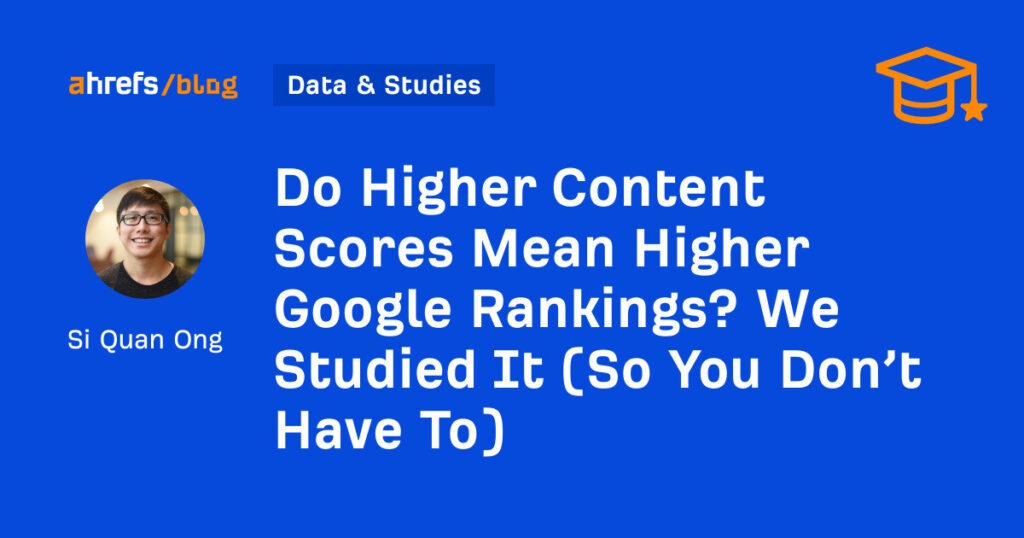 As pontuações mais altas de conteúdo significam classificações mais altas do Google? Nós estudamos (então você não precisa) 34 As pontuações mais altas de conteúdo significam classificações mais altas do Google? Nós estudamos (então você não precisa)