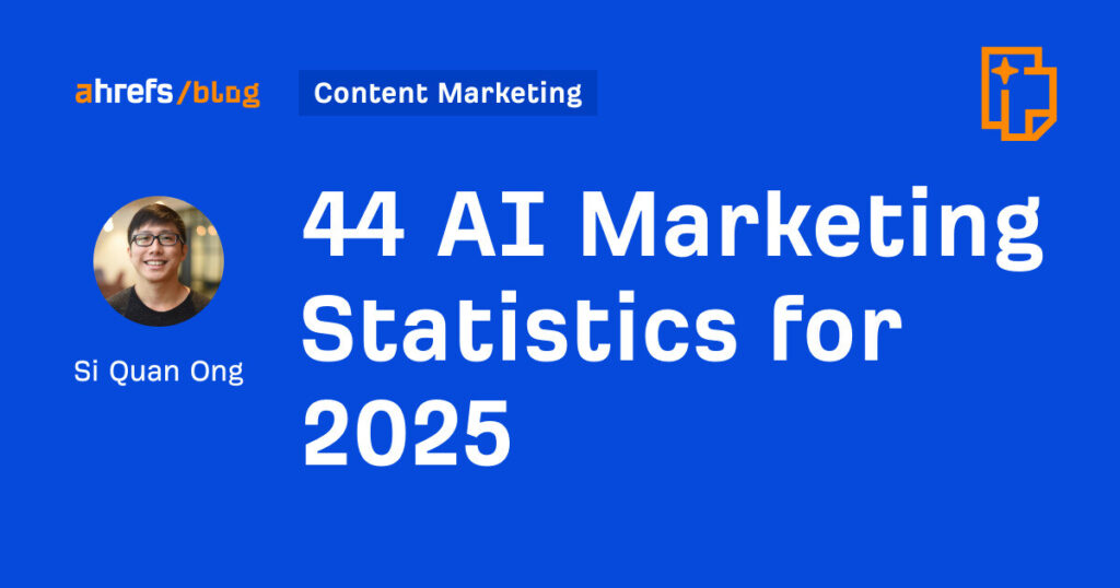 44 Estatísticas de marketing da IA ​​para 2025