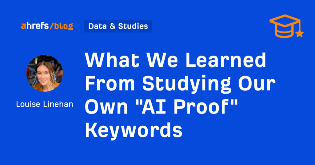 O que aprendemos estudando nossas próprias palavras -chave "ai prova" 43 O que aprendemos estudando nossas próprias palavras -chave "ai prova"