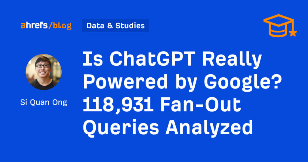 O chatgpt é realmente alimentado pelo Google? 118.931 consultas de fan-out analisadas 61 O chatgpt é realmente alimentado pelo Google? 118.931 consultas de fan-out analisadas