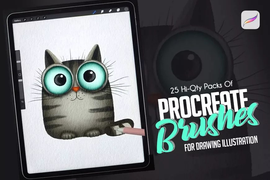 Procreate Brushes for Illustration