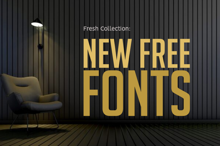 New Free Fonts for Creative Projects
