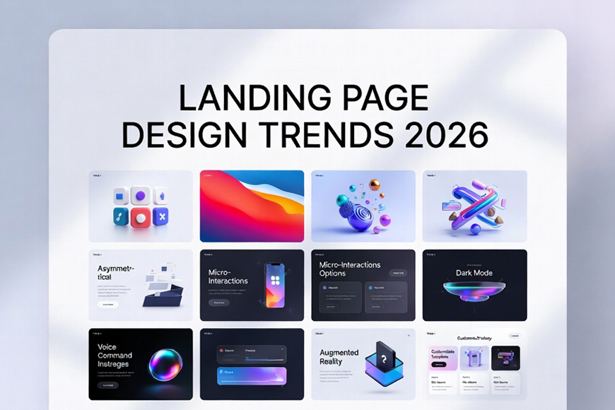 Landing Page Design Trends for 2026