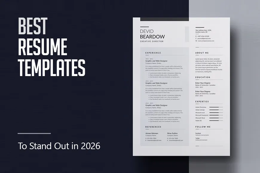 20 melhores modelos de currículo para se destacar em 2026 12 20 Best Resume Templates to Stand Out in 2026