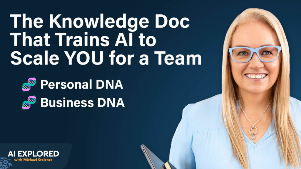 Clone seu conhecimento: fazendo com que a IA realmente pareça você: Social Media Examiner 12 Clone seu conhecimento: fazendo com que a IA realmente pareça você: Social Media Examiner