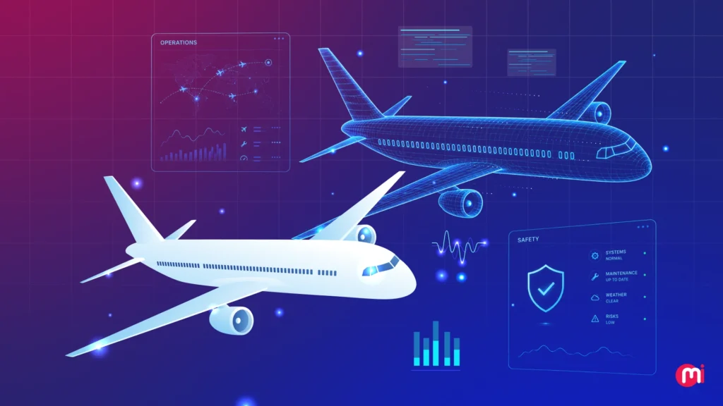 Como o Digital Twin está transformando as operações e a segurança das companhias aéreas 10 Digital Twins in Aviation: Transforming Airline Operations & Safety
